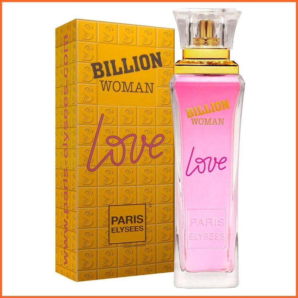 Paris Elysees Billion Woman Love Eau De Toilette Feminino
