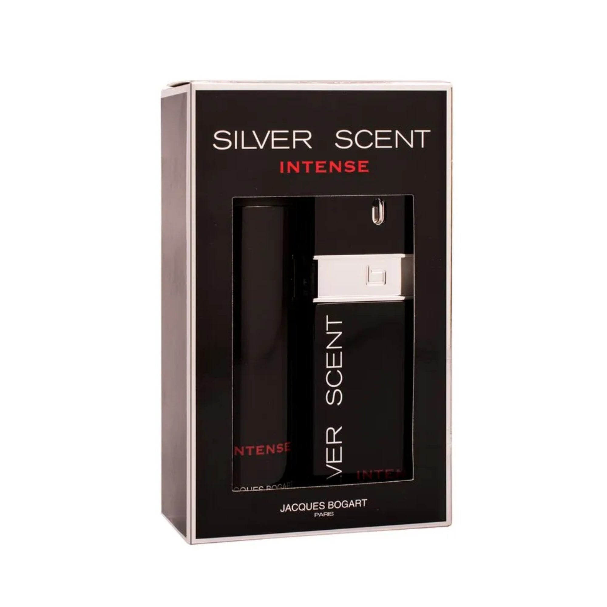 Kit Coffret Jacques Bogart Silver Scent Intense + Desodorante Eau de Toilette