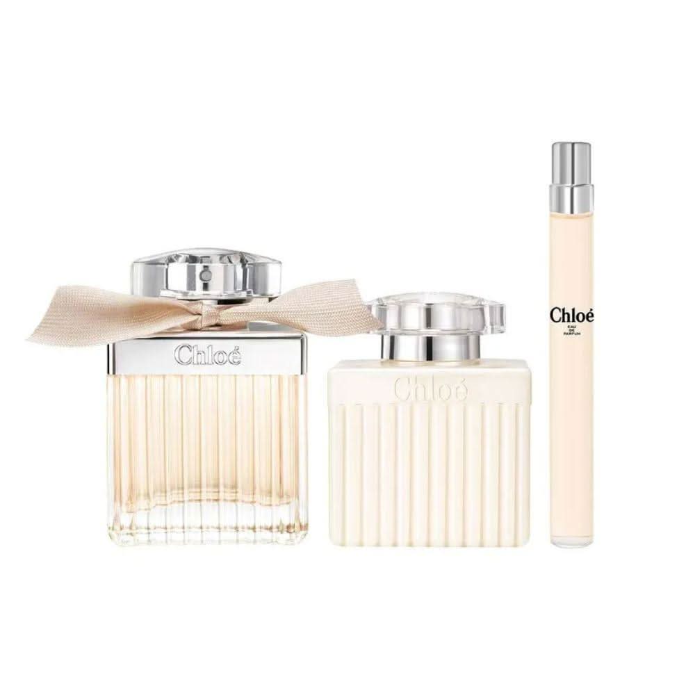 【新品未開封】Chloé 95ml Chloé Kit Signature Eau de Parfum Feminino + Body Lotion + Travel