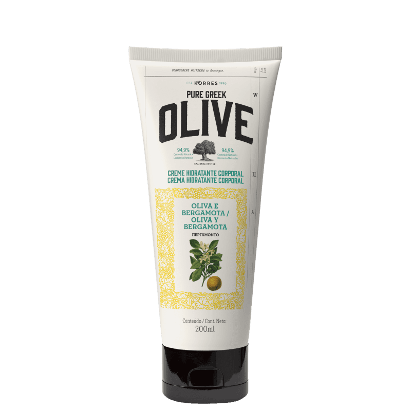 Korres Creme Hidratante Corporal  Oliva e Bergamota