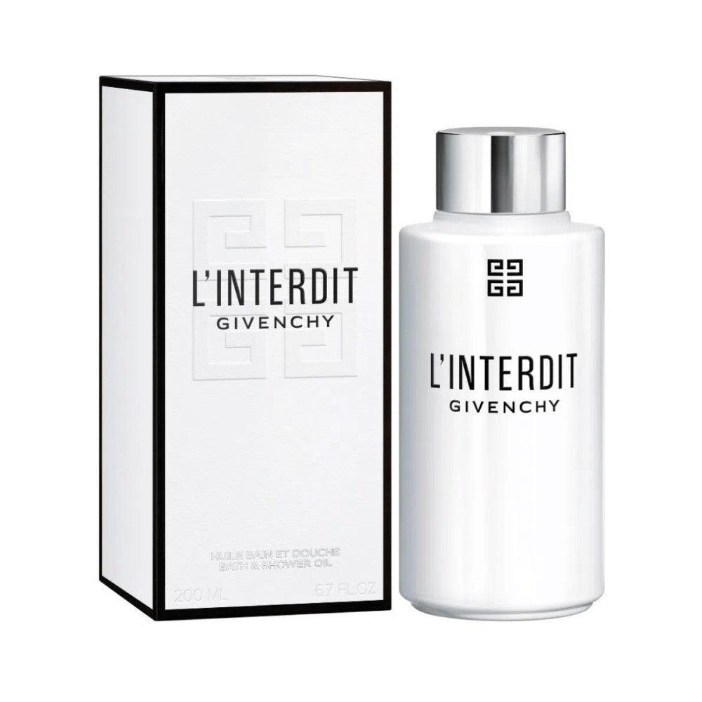 Givenchy L'interdit Bath & Shower Oil Eau De Parfum Unissex