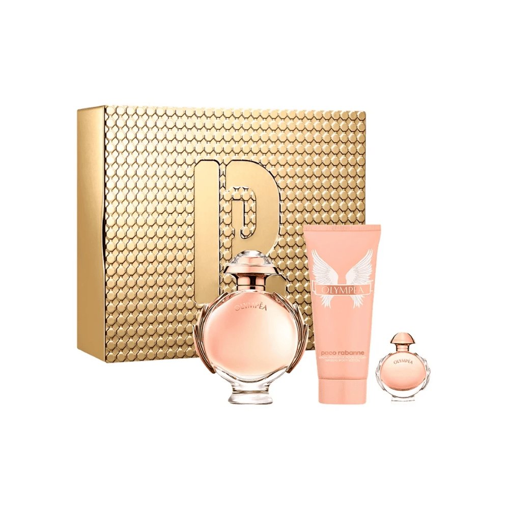 Paco Rabanne Kit Olympea Eau de Parfum + Body Lotion + Miniatura Feminino