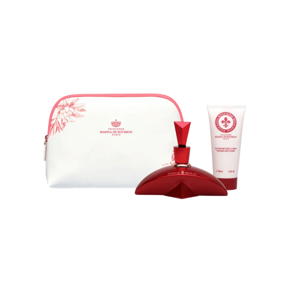 Marina de Bourbon Kit Rouge Royal Eau de Parfum Feminino + Body Lotion + Necessaire