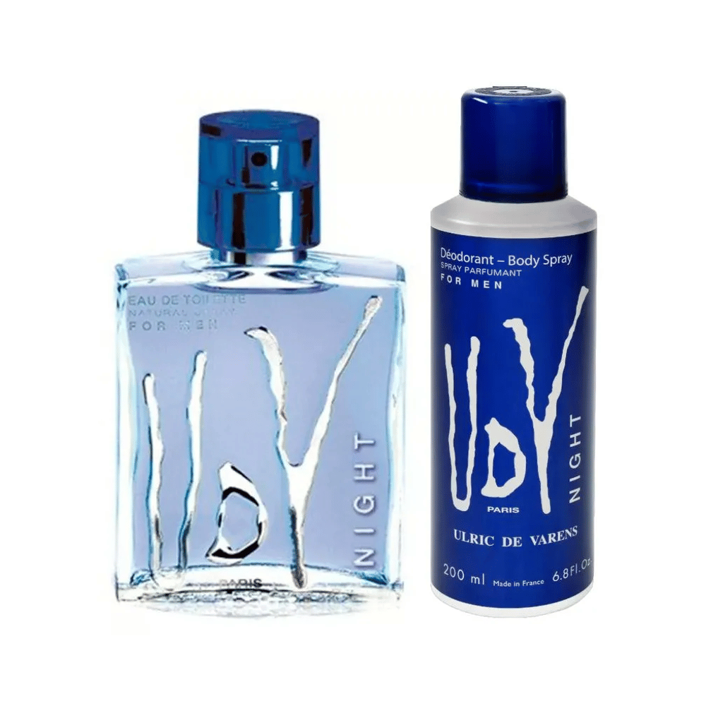 Ulric De Varens Kit UDV Night Eau de Toilette Masculino + Desodorante
