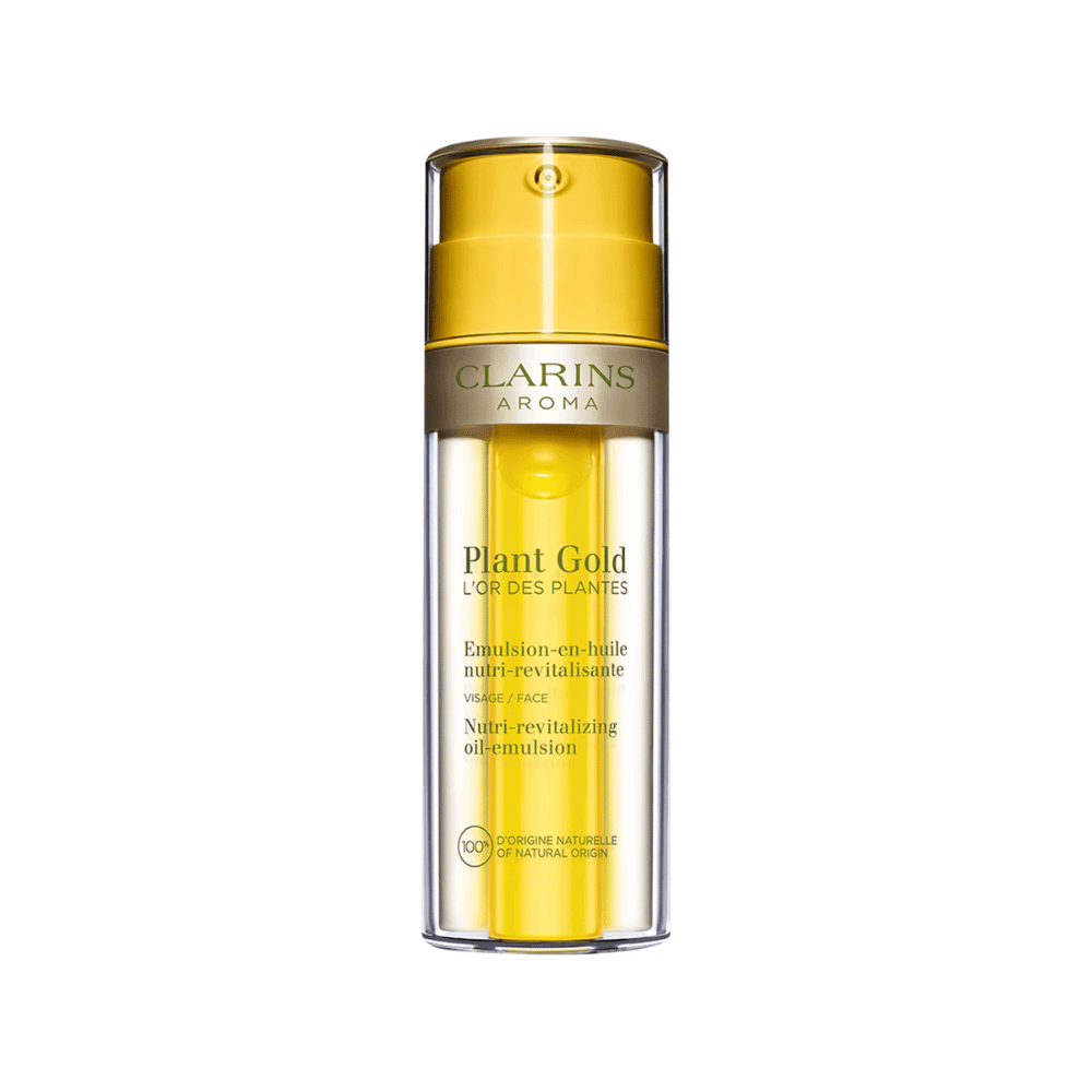 Clarins Emulsão em Óleo Plant Gold L'Or des Plantes Nutri Revitalizing