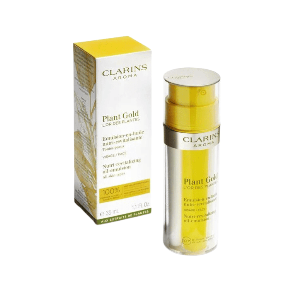 Clarins Emulsão em Óleo Plant Gold L'Or des Plantes Nutri Revitalizing
