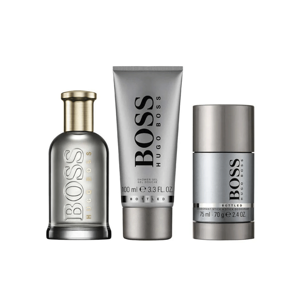 Hugo Boss Kit Bottled Eau de Parfum Masculino + Shower Gel + Desodorante