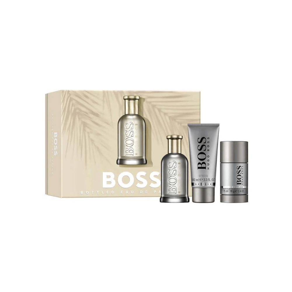 Hugo Boss Kit Bottled Eau de Parfum Masculino + Shower Gel + Desodorante