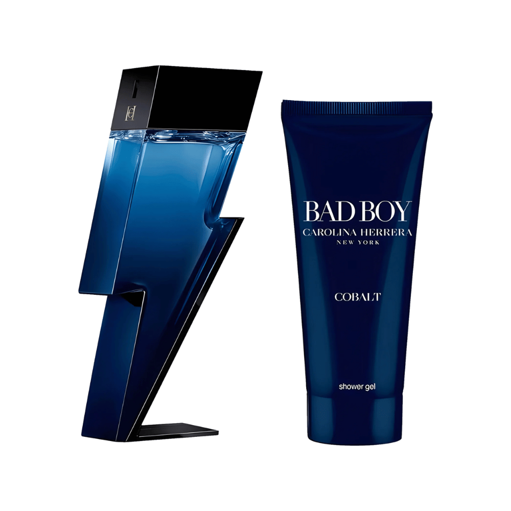 Carolina Herrera Kit Bad Boy Cobalt Eau de Parfum Masculino + Shower Gel