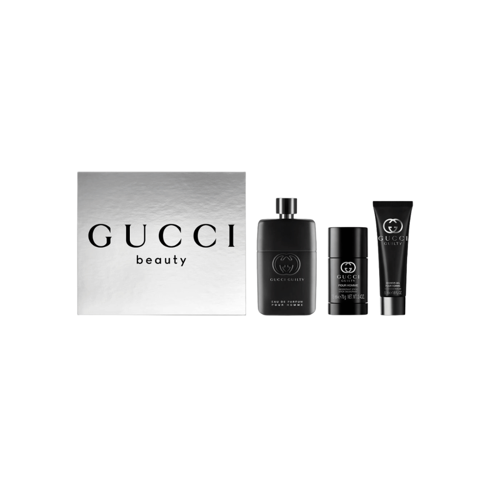 Gucci Kit Guilty Eau de Parfum Masculino + Gel de Banho + Desodorante