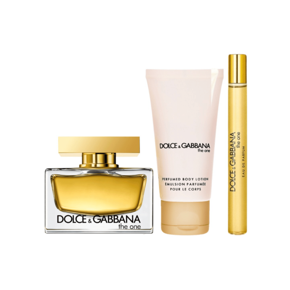 Dolce & Gabbana The One Her Eau de Parfum Feminino + Loção para Banho + Travel Size