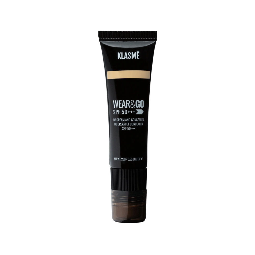 Klasme Base Líquida 20g + Corretivo 5,5g Wear&GO BB Cream And Concealer SPF50