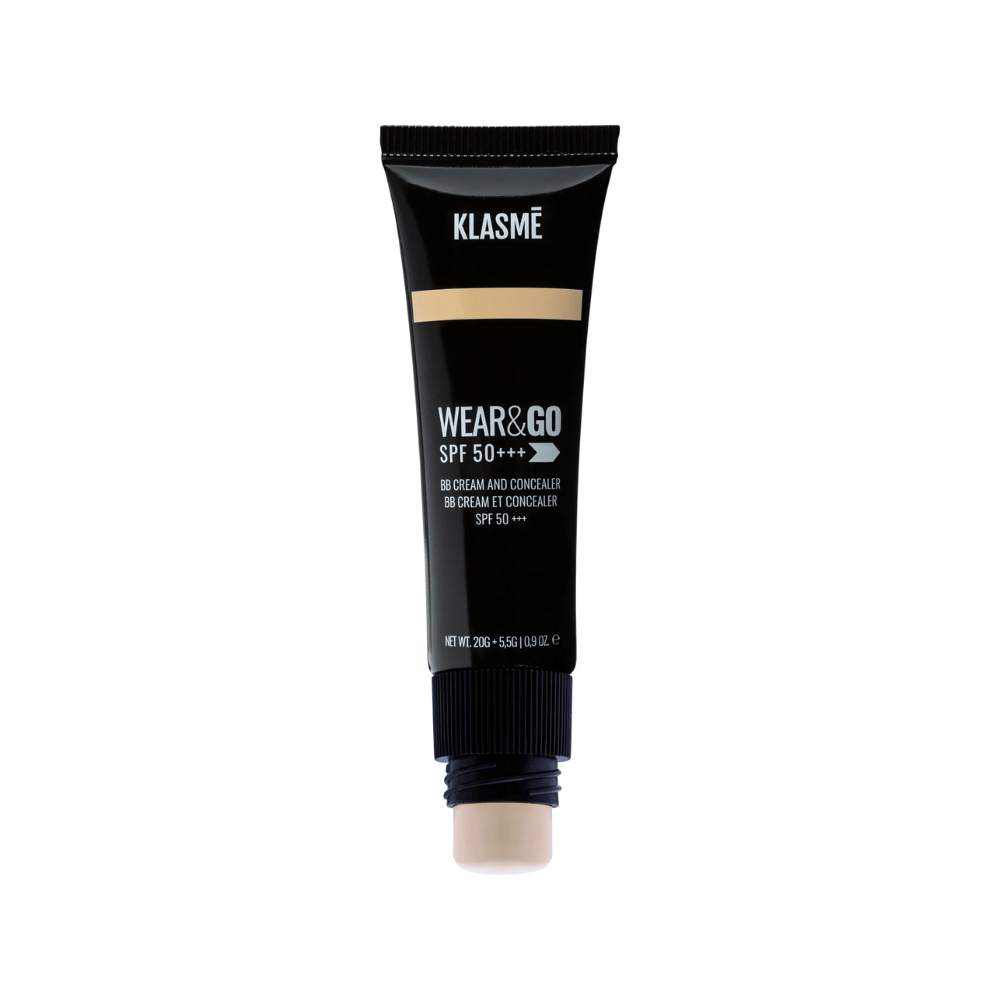 Klasme Base Líquida 20g + Corretivo 5,5g Wear&GO BB Cream And Concealer SPF50