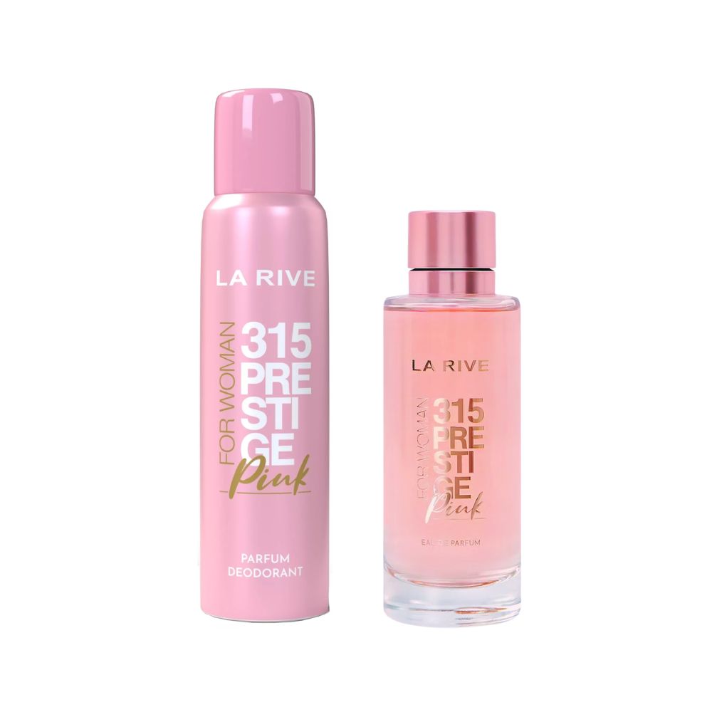 La Rive Kit 315 Prestige Pink Eau de Toilette Feminino + Desodorante