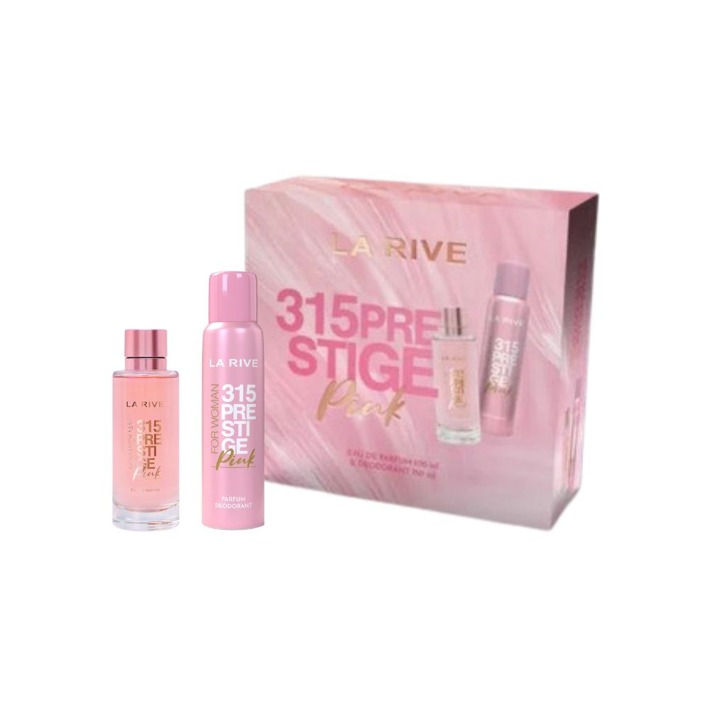 La Rive Kit 315 Prestige Pink Eau de Toilette Feminino + Desodorante