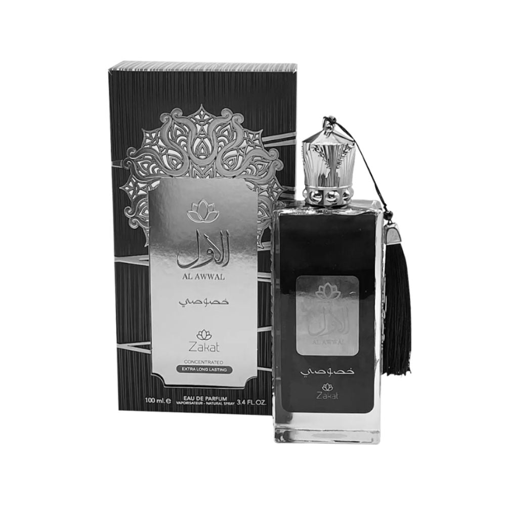 Zakat Al Awwal Gris Negro Eau de Parfum Masculino