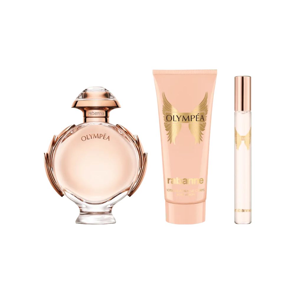 Paco Rabanne Kit Olympea Eau de Parfum Feminino + Body Lotion + Travel Size