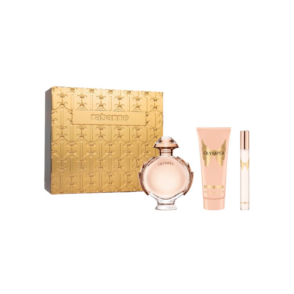 Paco Rabanne Kit Olympea Eau de Parfum Feminino + Body Lotion + Travel Size