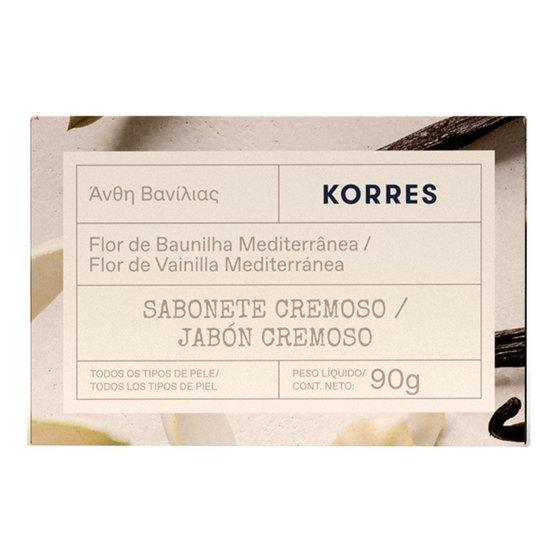 Korres Sabonete em Barra Flor de Baunilha Mediterraneo