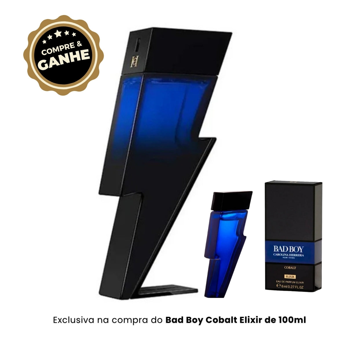 Carolina Herrera Bad Boy Cobalt Elixir Eau de Parfum Masculino