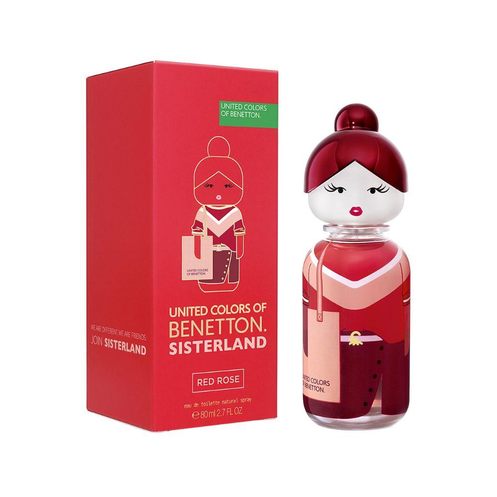 Benetton Sisterland Red Rose Eau de Toilette Feminino