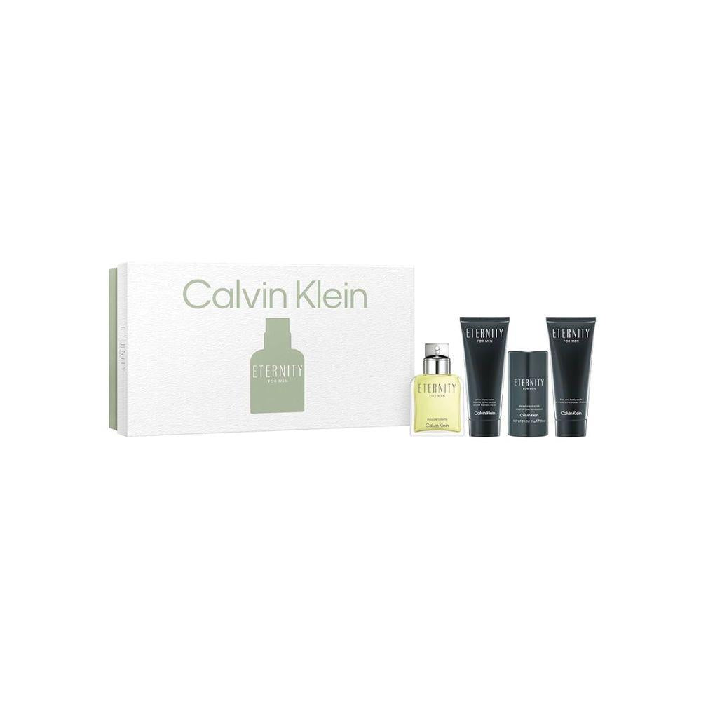Calvin Klein Kit Eternity Eau de Toilette Masculino + After Shave + Desodorante + Body Wash