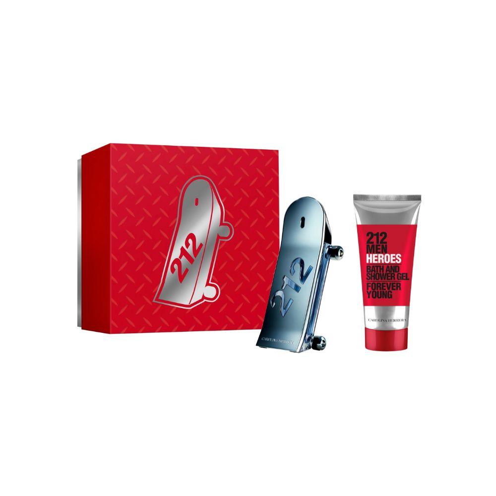 Carolina Herrera Kit 212 Heroes Forever Young Eau de Toilette Masculino + Shower Gel