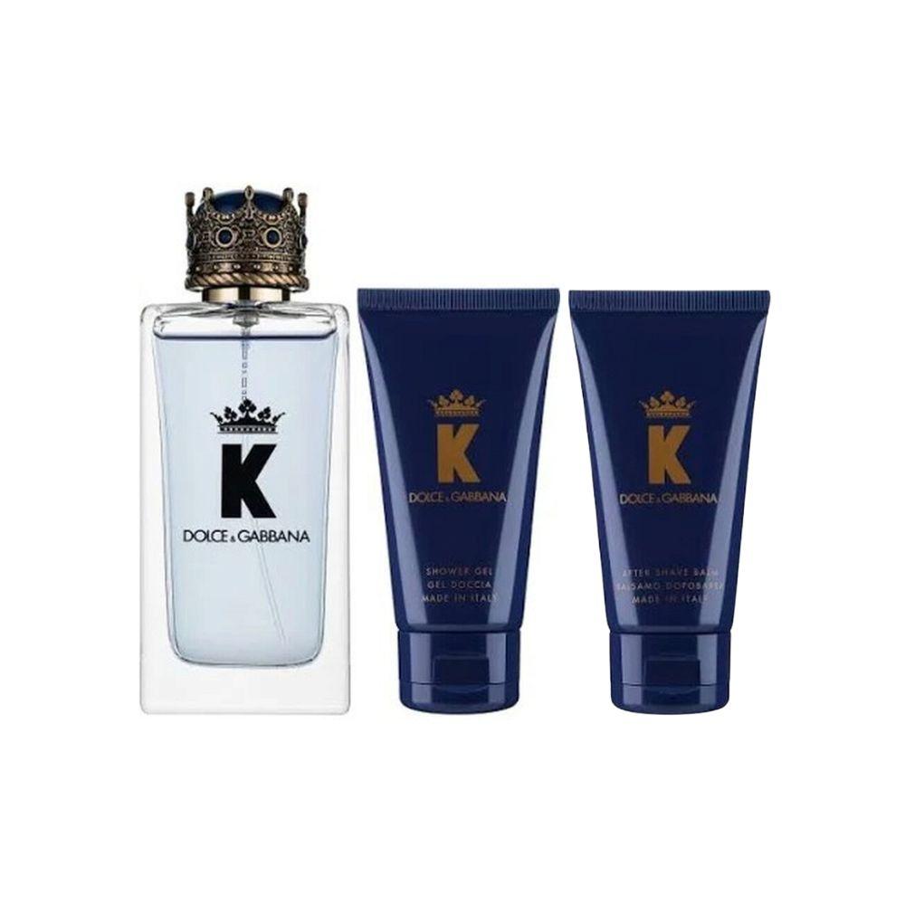 Dolce & Gabbana Kit K Eau de Toilette Masculino + Gel para Banho + Pós Barba