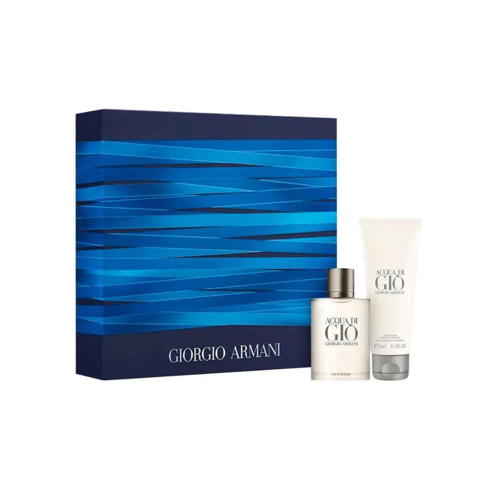 Giorgio Armani Kit Acqua Di Giò Eau de Toilette Masculino + Gel Douche