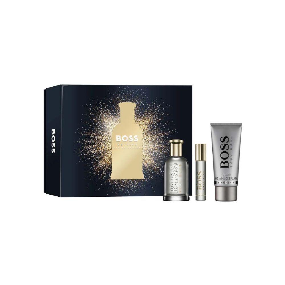 Hugo Boss Kit Bottled Eau de Parfum Masculino + Shower Gel + Travel Size