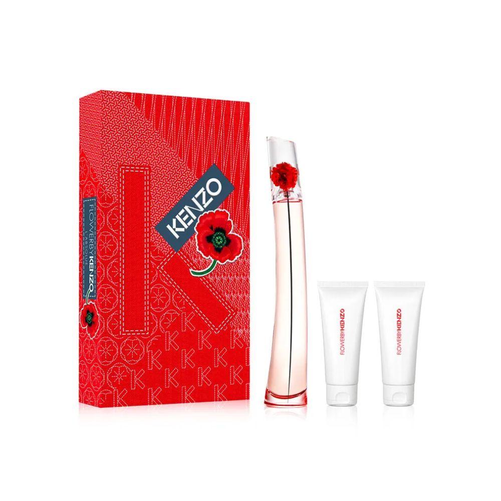 Kenzo Kit Flower By Kenzo L´Absolue Eau de Parfum Feminino + 2x Body Lotion