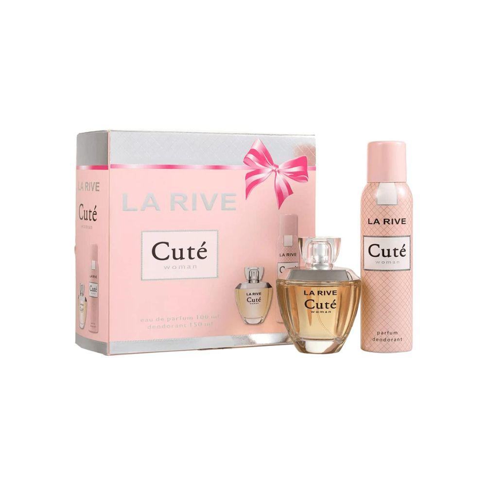 La Rive Kit Cuté Eau de Toilette + Desodorante Feminino