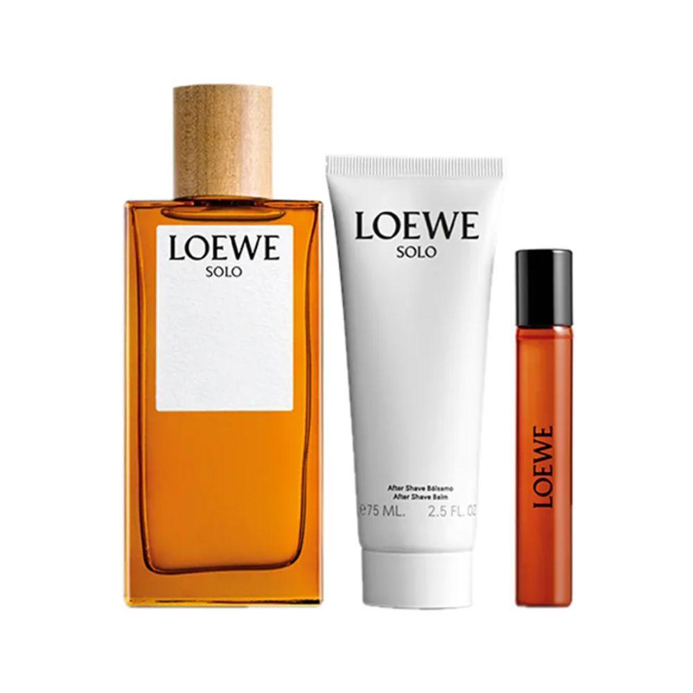 Loewe Kit Solo Eau de Toilette Masculino + After Shave Balm + Travel Size