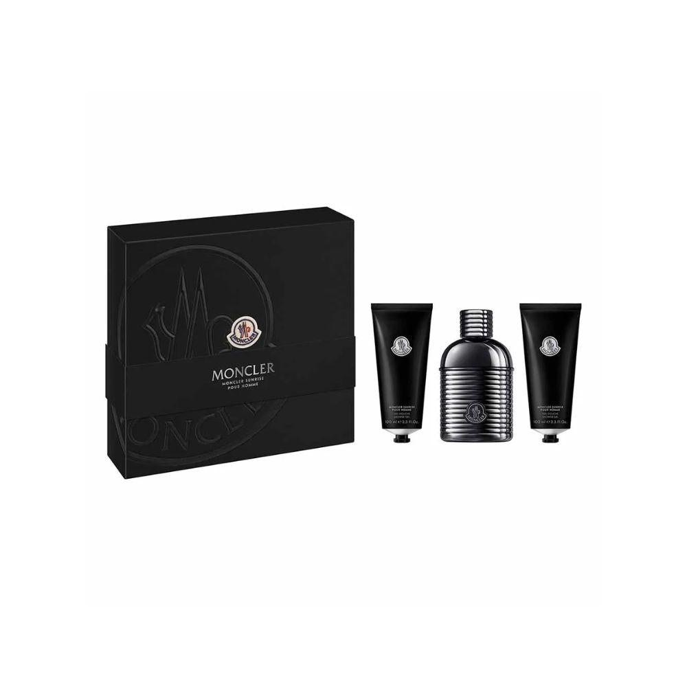 Moncler Kit Sunrise Pour Homme Eau de Parfum Masculino + Shower Gel x2
