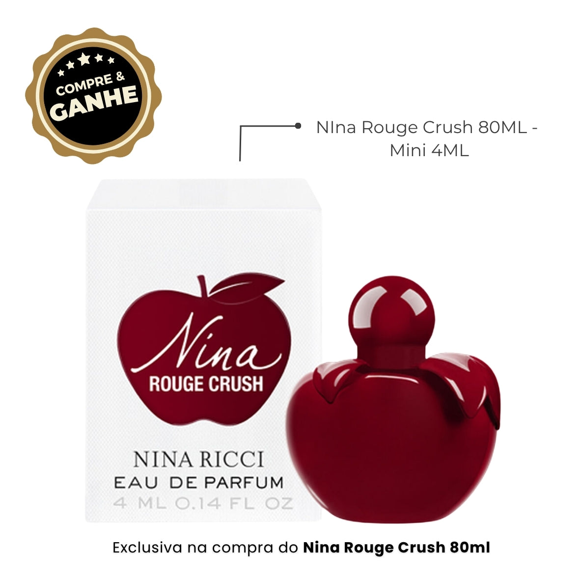 Nina Ricci Nina Rouge Crush Eau de Parfum Feminino