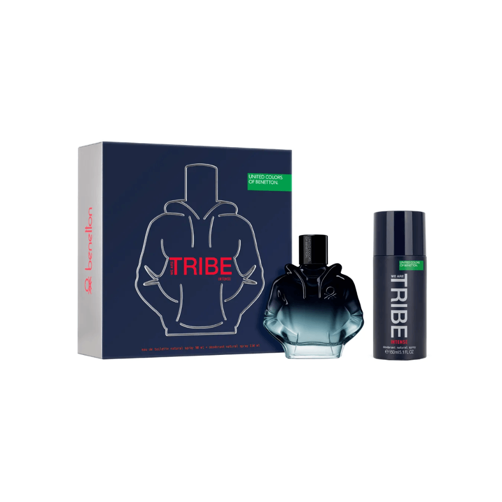 Benetton Kit We Are Tribe Intense Eau de Parfum Masculino + Desodorante