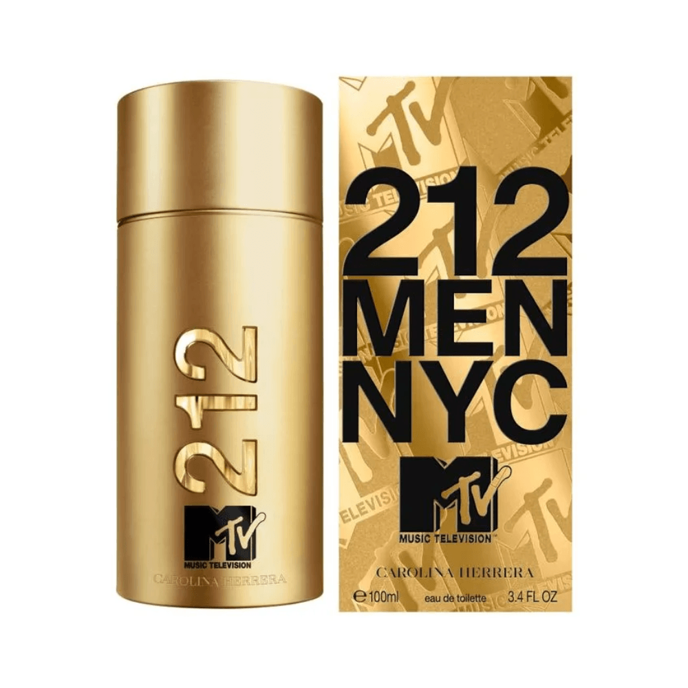 Carolina Herrera 212 NYC Men Edição Limitada MTV Eau de Toilette Masculino