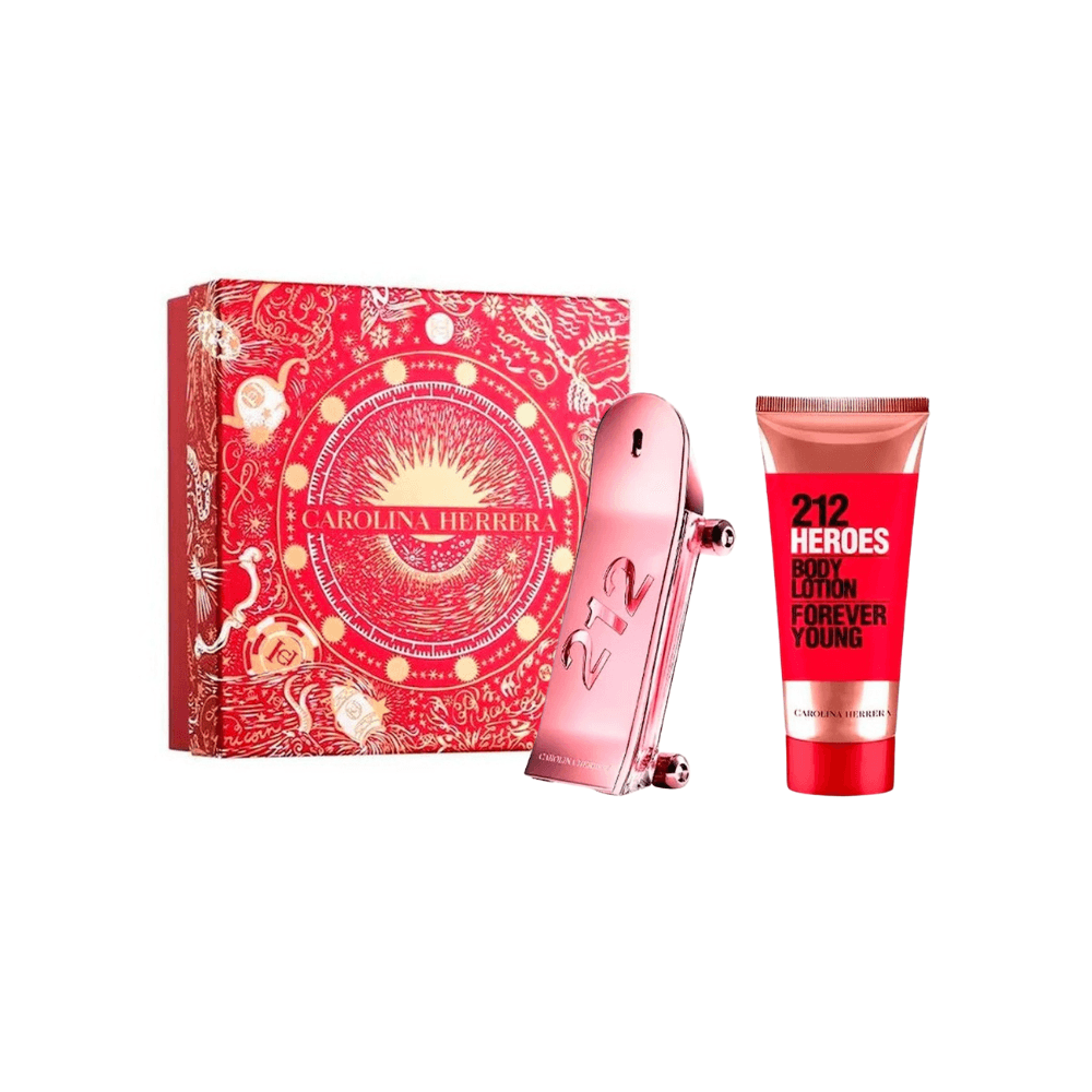 Carolina Herrera Kit 212 Heroes Eau de Parfum Feminino + Body Lotion
