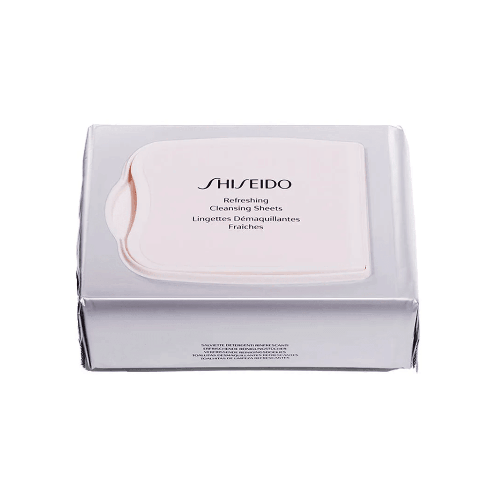 Shiseido Lenço Demaquilante Refreshing Cleansing Sheets