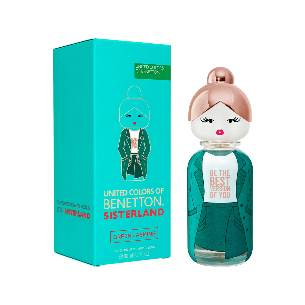 Benetton Sisterland Green Jasmine Eau de Toilette Feminino