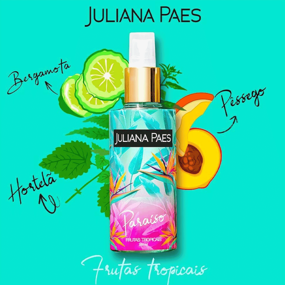 Juliana Paes Paraíso Body Spray Feminino