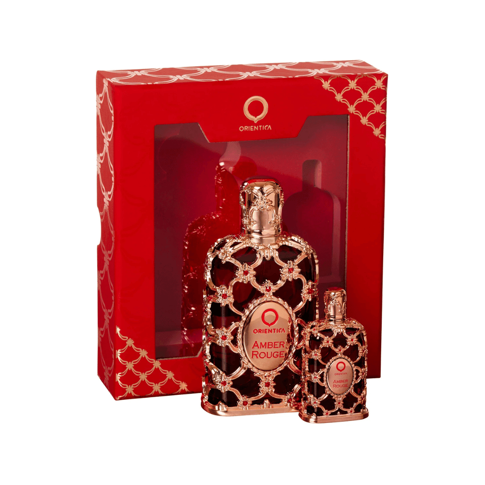 Orientica Kit Amber Rouge Eau de Parfum Unissex + Miniatura