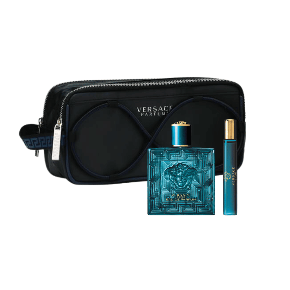 Versace Kit Eros Eau de Parfum 100ml + Travel Size 10ml +