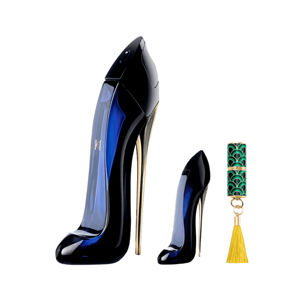 Carolina Herrera Kit Good Girl Eau de Parfum 80ml + Miniatura 7ml + Mini Batom Feminino