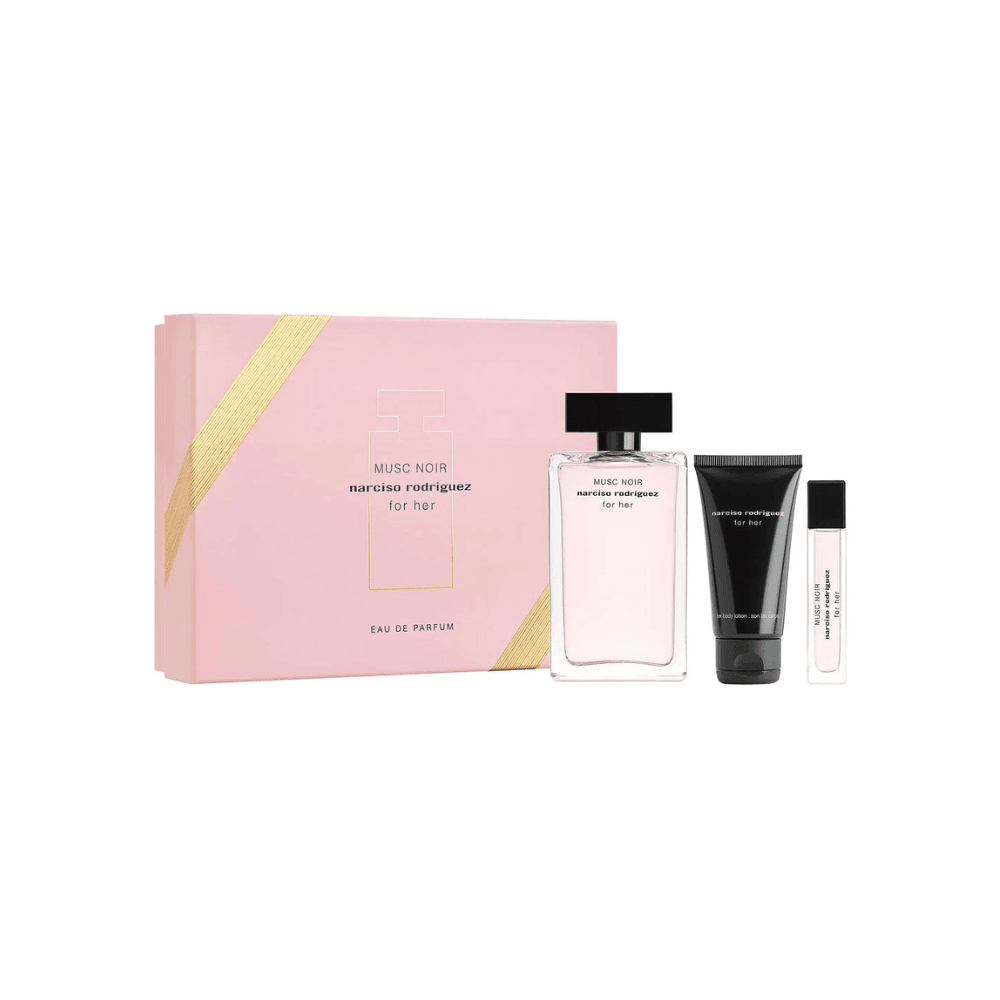Narciso Rodriguez Kit For Her Musc Noir Eau de Parfum Feminino + Body Lotion + Travel