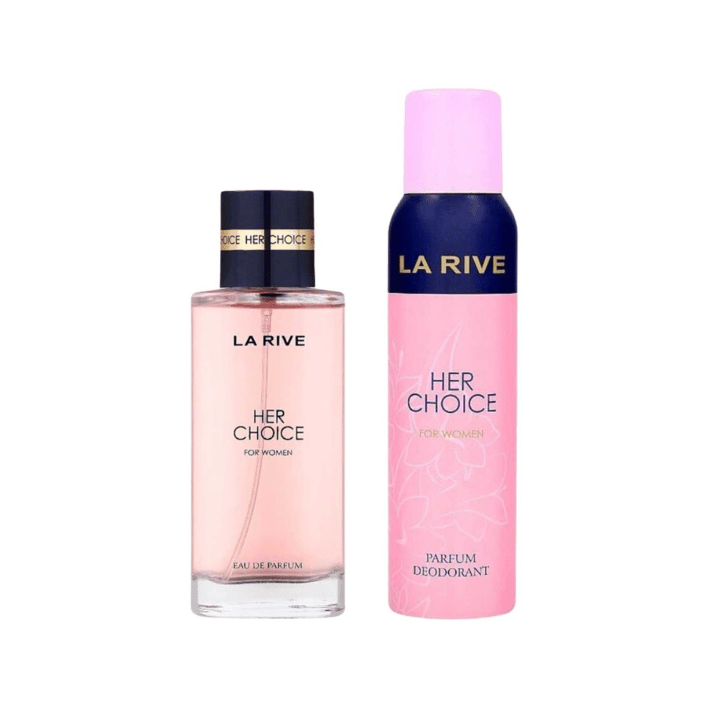 La Rive Kit Her Choice Eau de Toilette Feminino + Desodorante