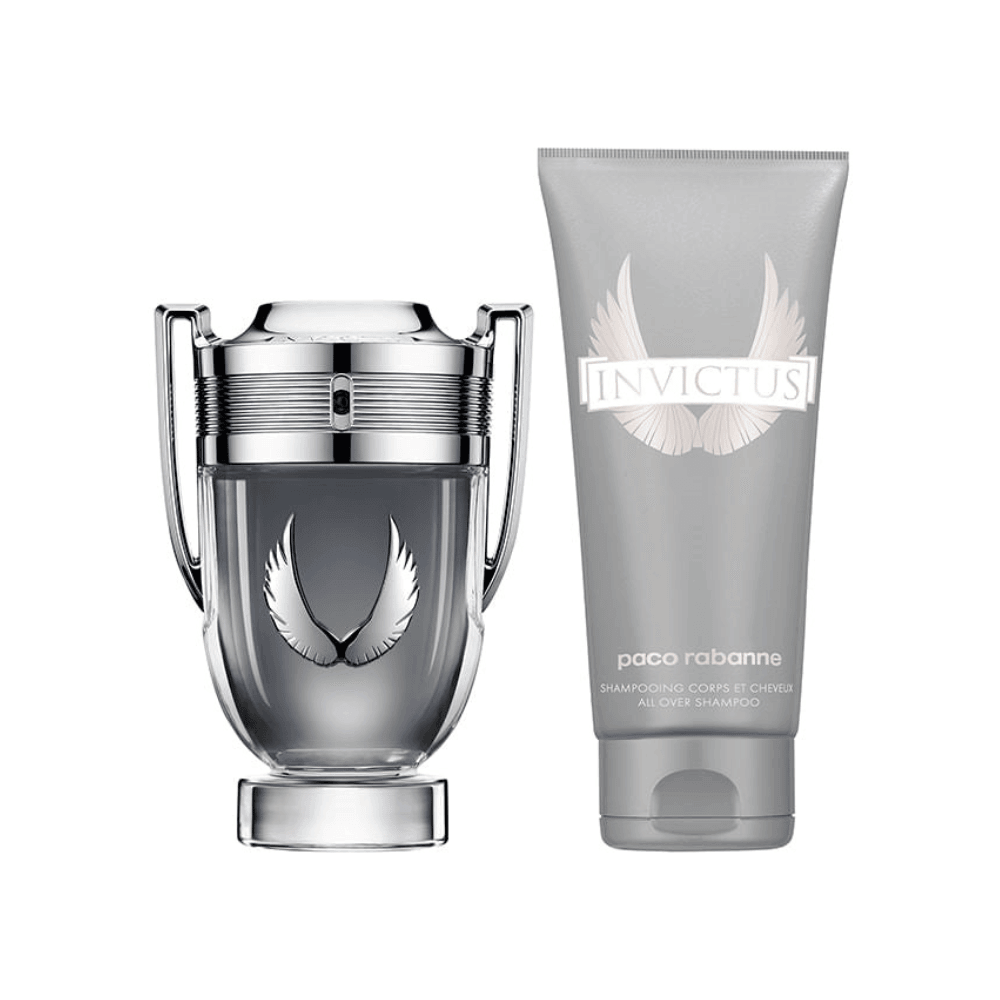 Paco Rabanne Kit Invictus Platinum Eau de Parfum 100ml + Shower Gel 100ml Masculino