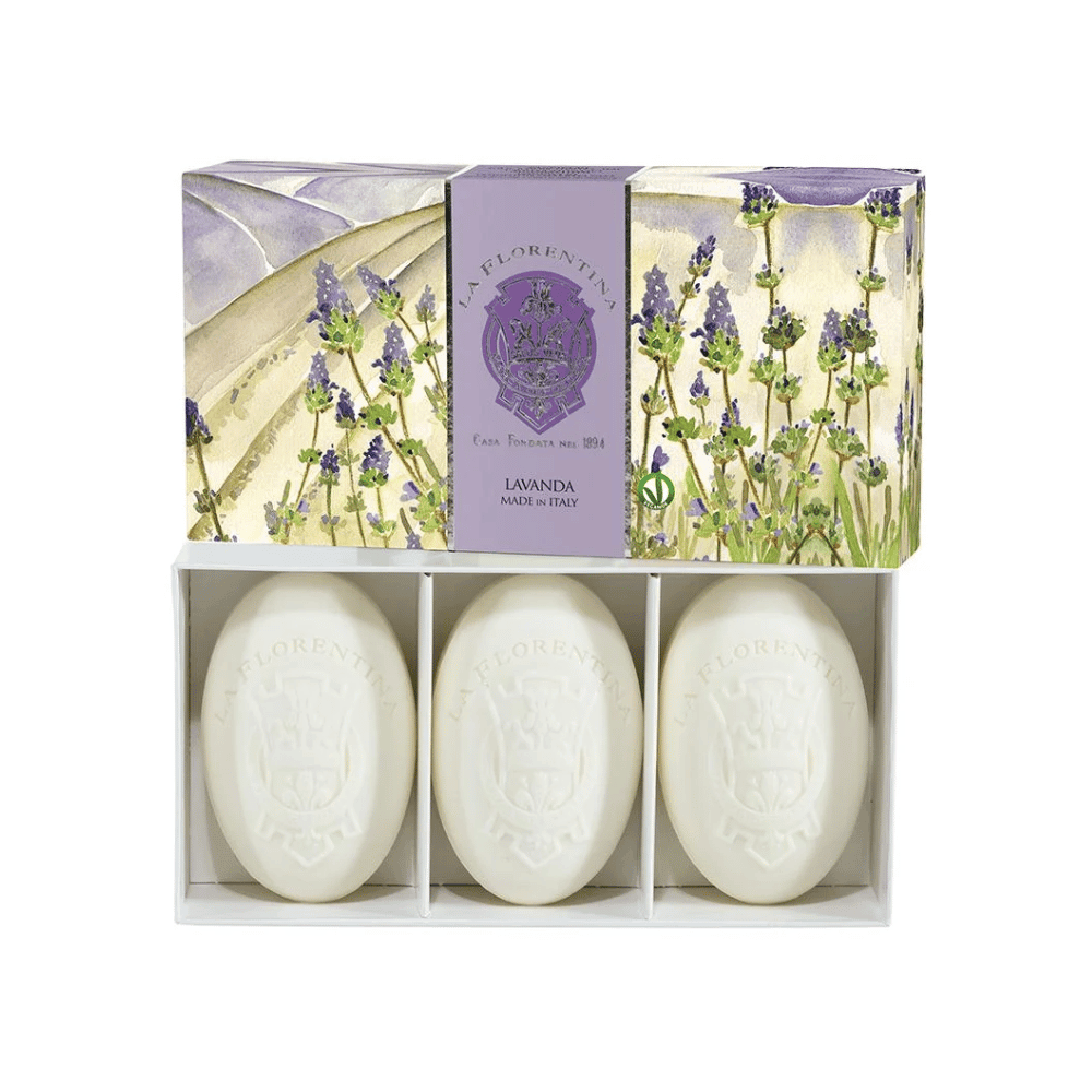 La Florentina Sabonete Lavander - 3 Unidades