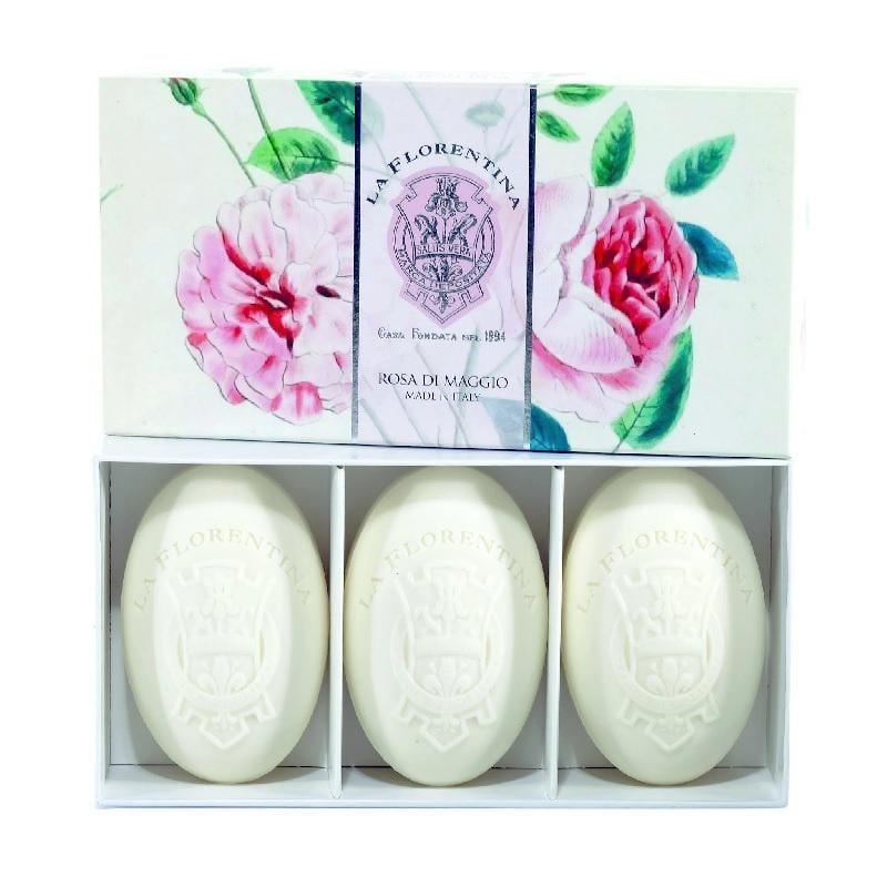 La Florentina Sabonete Rose Of May Caixa C/3