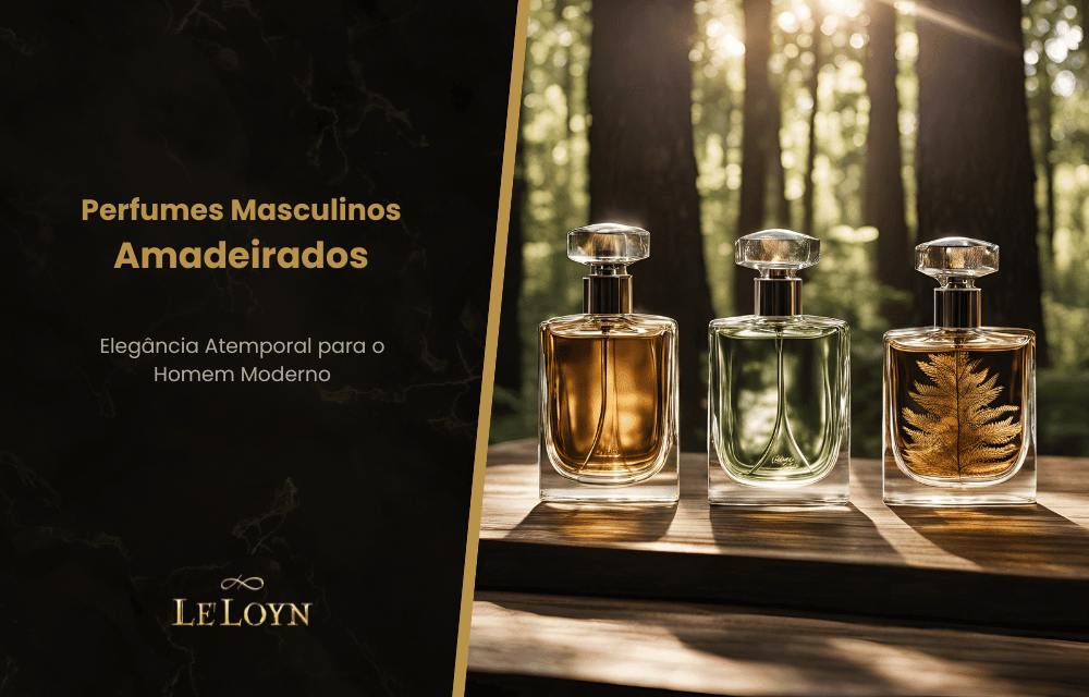 Perfumes Masculinos Amadeirados: Elegância Atemporal para o Homem Moderno